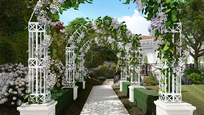 東紫園21號別墅花園案例