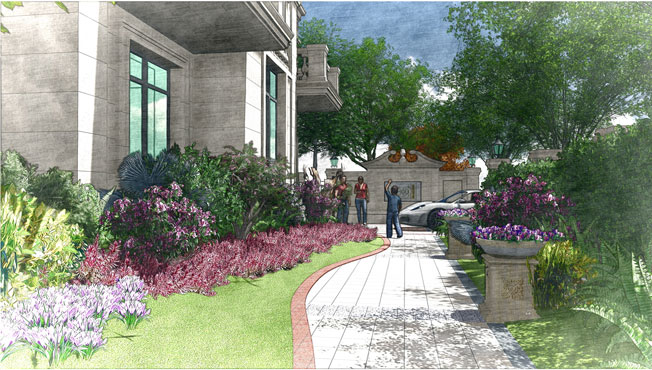 湯臣高爾夫S1別墅設(shè)計施工案例